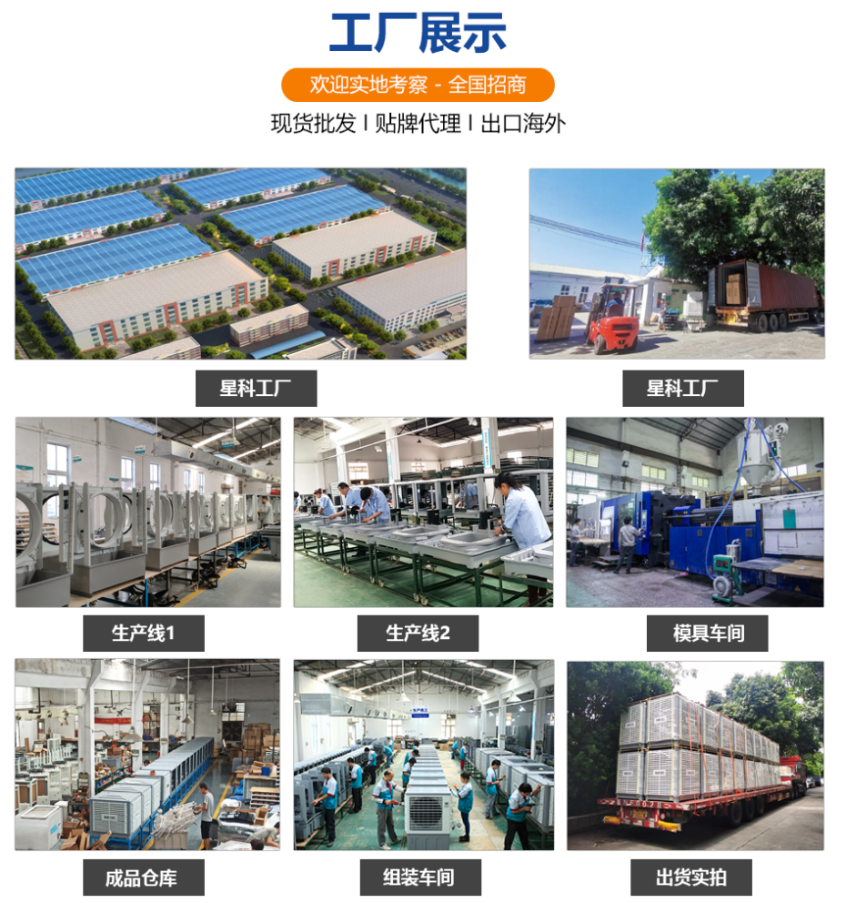 星科環(huán)保空調(diào)降溫通風(fēng)生產(chǎn)廠家生產(chǎn)車(chē)間