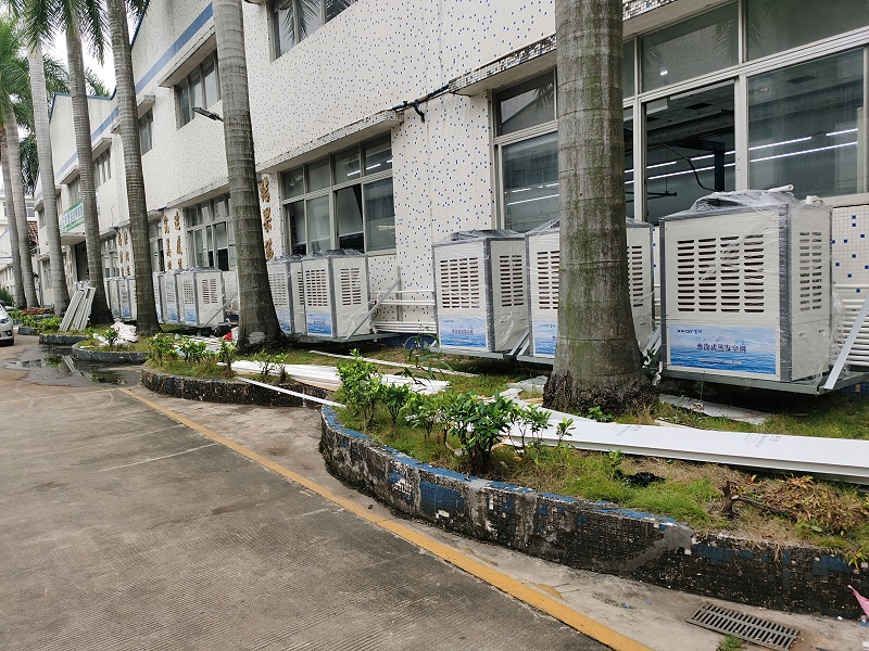 廣東某女子戒毒所生產車間選擇星科環(huán)保空調冷風機