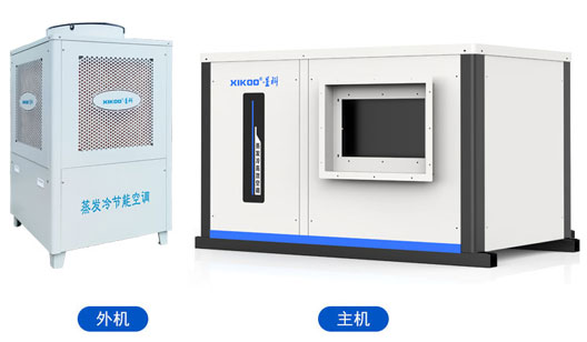 蒸發(fā)冷省電空調(diào)-臥式管道機(jī)組