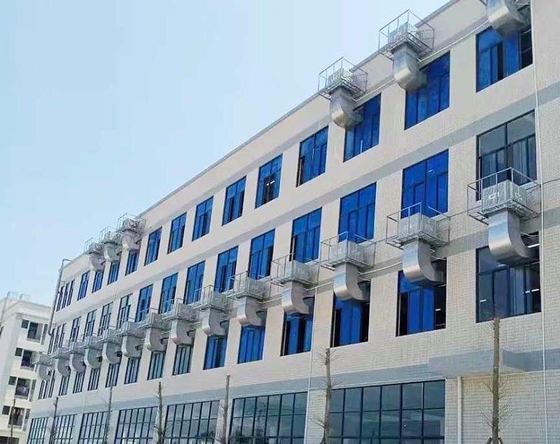 大型車間降溫通風設備，應用環保空調