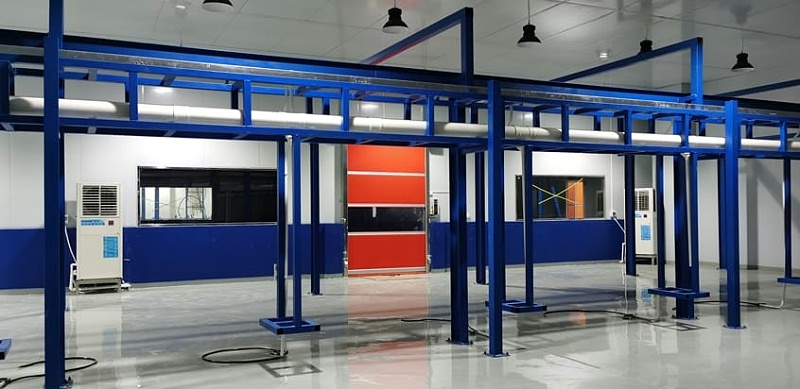 廠房降溫解決方案，使用蒸發(fā)冷省電空調(diào)-立柜軸流空調(diào)